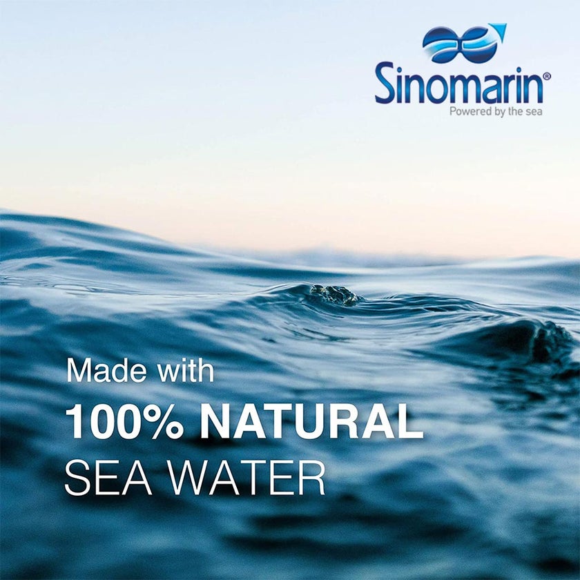 Sinomarin ENT Nose Care Hypertonic Sea Water Natural Decongestant Nasal Spray 200ml