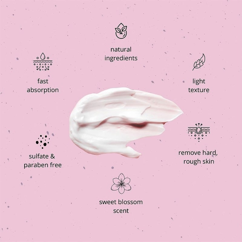 Dermatonics Hard Skin Removing Balm With Sweet Blossom Aromas 125ml