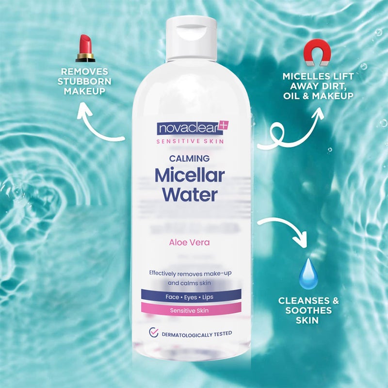 Novaclear Sensitive Skin Calming Makeup Remover Micellar Water 400ml