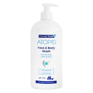 Novaclear Atopis Gentle Face & Body Wash For Dry, Atopic & Sensitive Skin 500ml