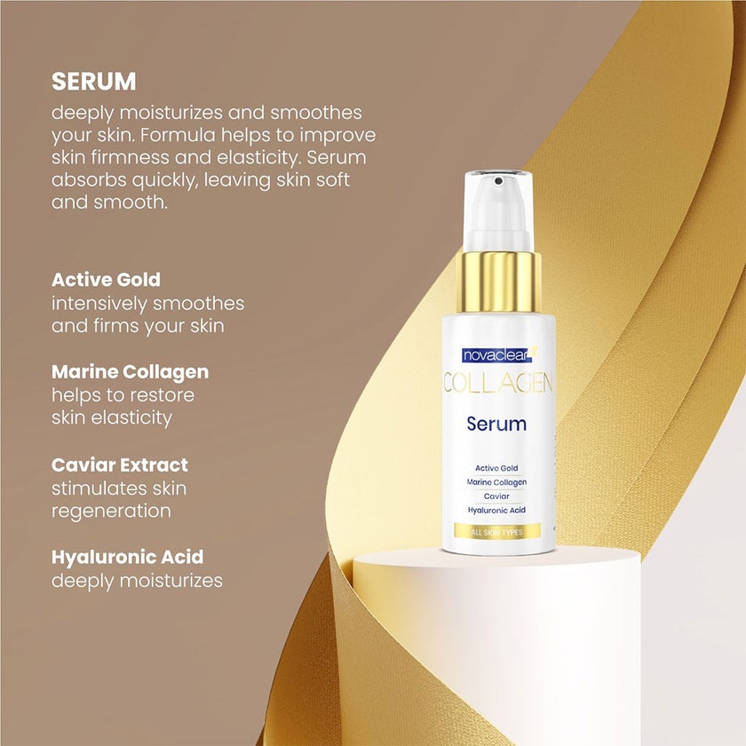 Novaclear Collagen Anti-aging and Lifting Facial Serum For All Skin types 30ml