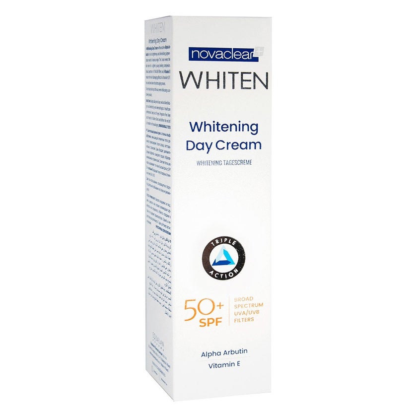 Novaclear Whitening Facial Brightening Day Cream with SPF50+, 50ml