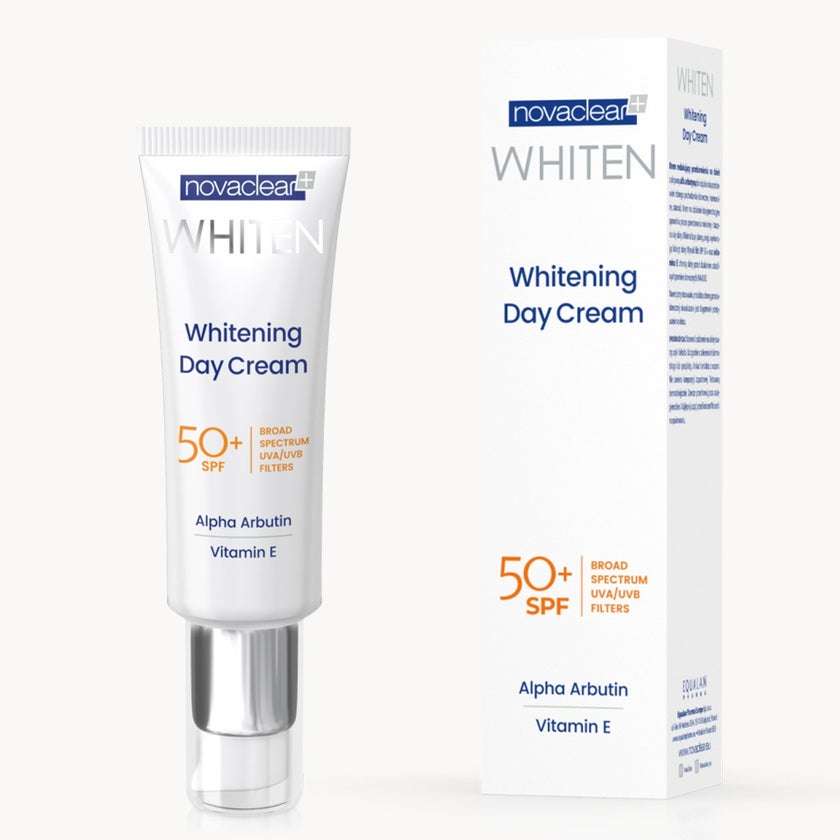 Novaclear Whitening Facial Brightening Day Cream with SPF50+, 50ml