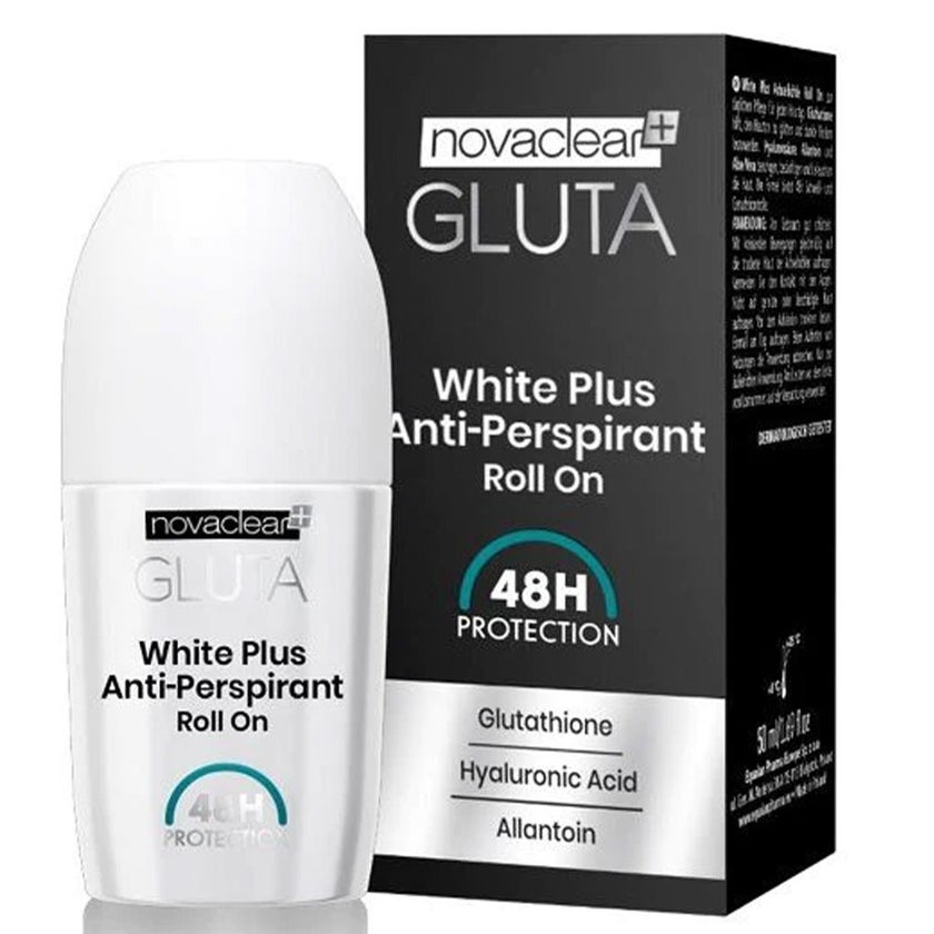 Novaclear Gluta White Plus Anti-Perspirant Whitening Roll-On 50ml