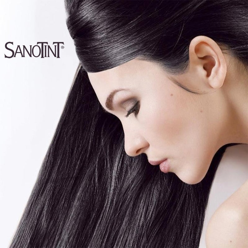Sanotint Classic Ammonia Free Hair Color 01 Black 125ml