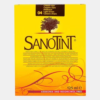 Sanotint Classic Ammonia Free Hair Color 04 Light Brown 125ml