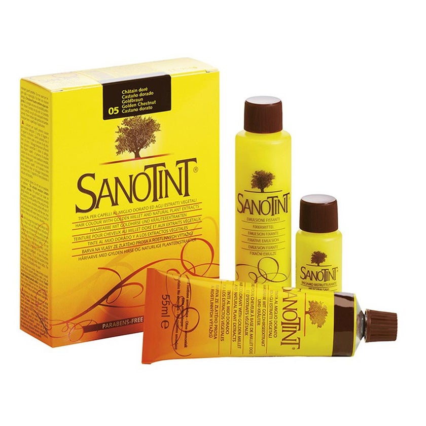 Sanotint Classic Ammonia Free Hair Color 05 Golden Chestnut 125ml