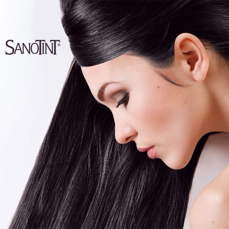 Sanotint Light Sensitive PPD Free Hair Color 71 Black 125ml