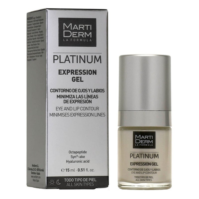 Marti Derm Platinum Expression Eye And Lip Contour Gel 15ml