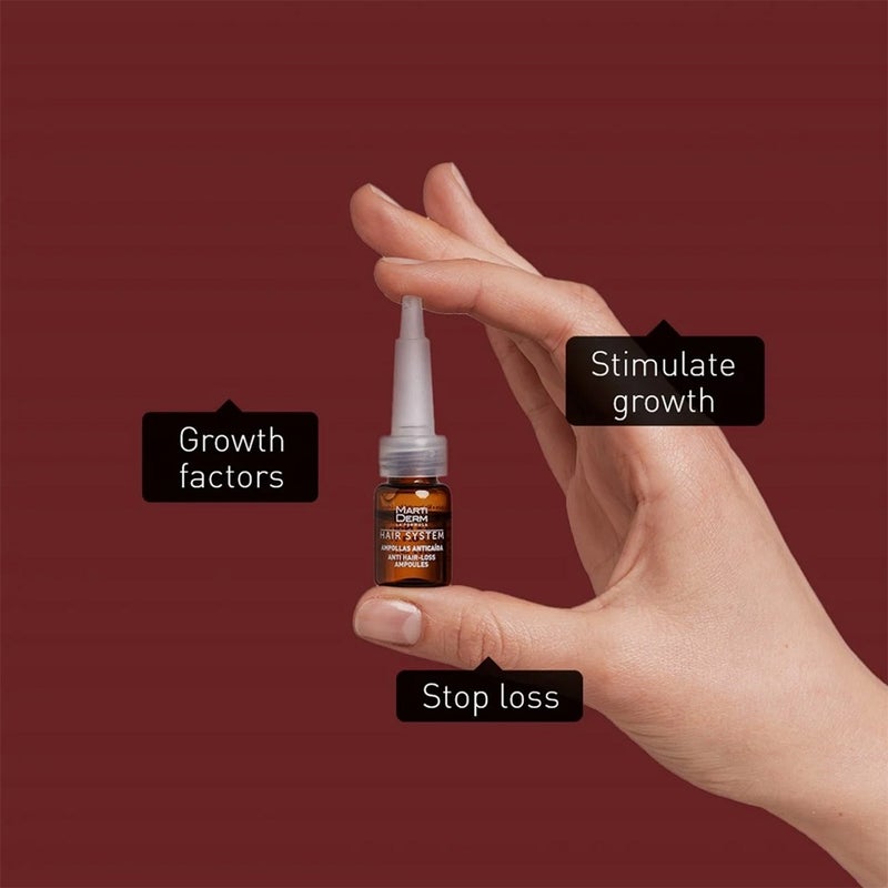 Marti Derm Hair System Anti-HairLoss Ampoule 3ml 14's