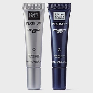 Marti Derm Platinum Eye Correct Day and Night Cream Combo 2 × 10ml 