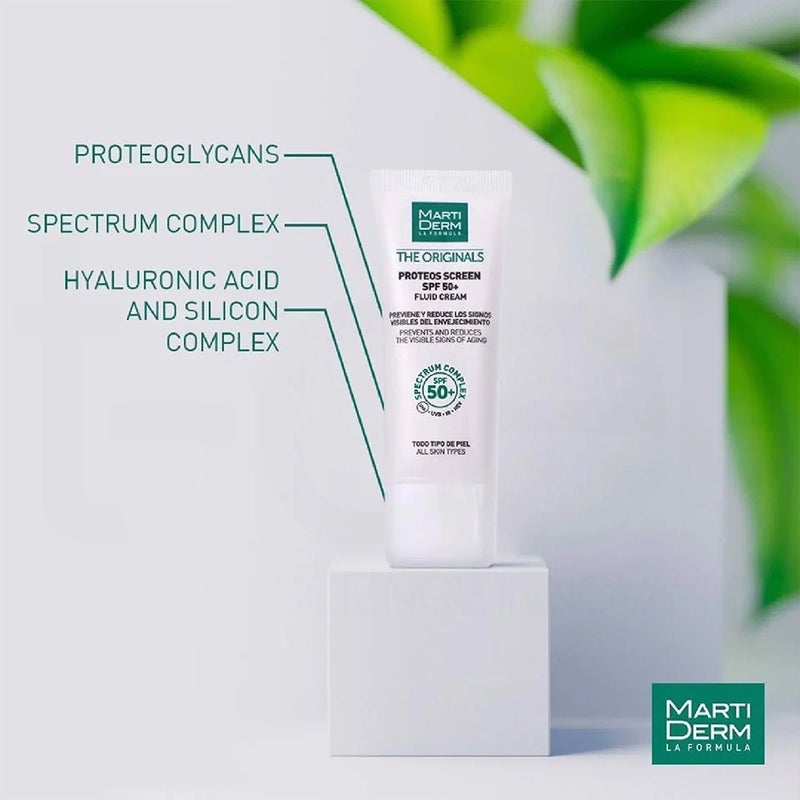 Marti Derm The Originals Proteos Screen Fluid Cream with SPF 50+, 40ml