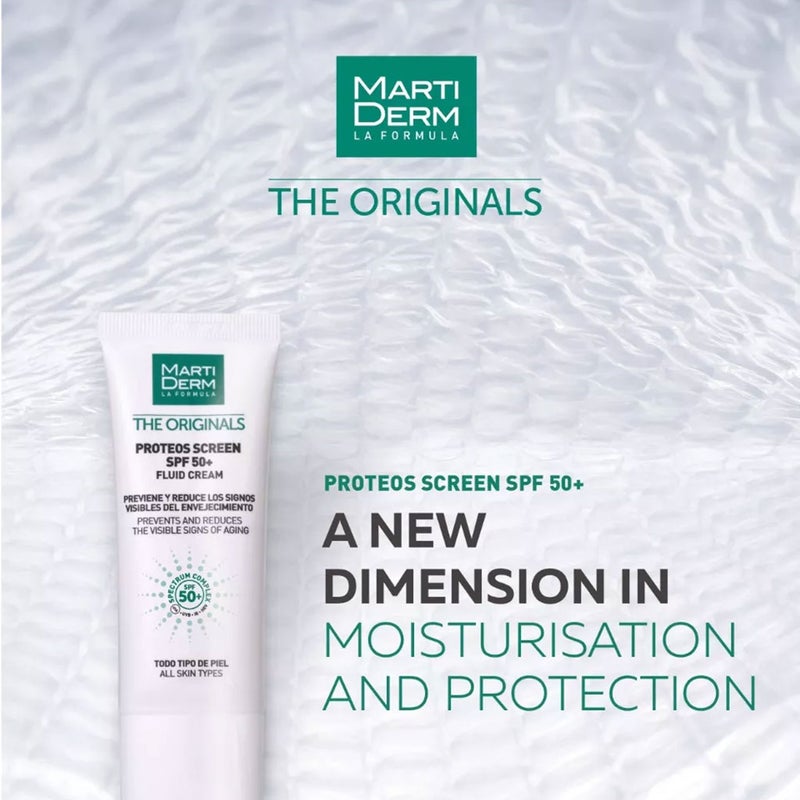 Marti Derm The Originals Proteos Screen Fluid Cream with SPF 50+, 40ml