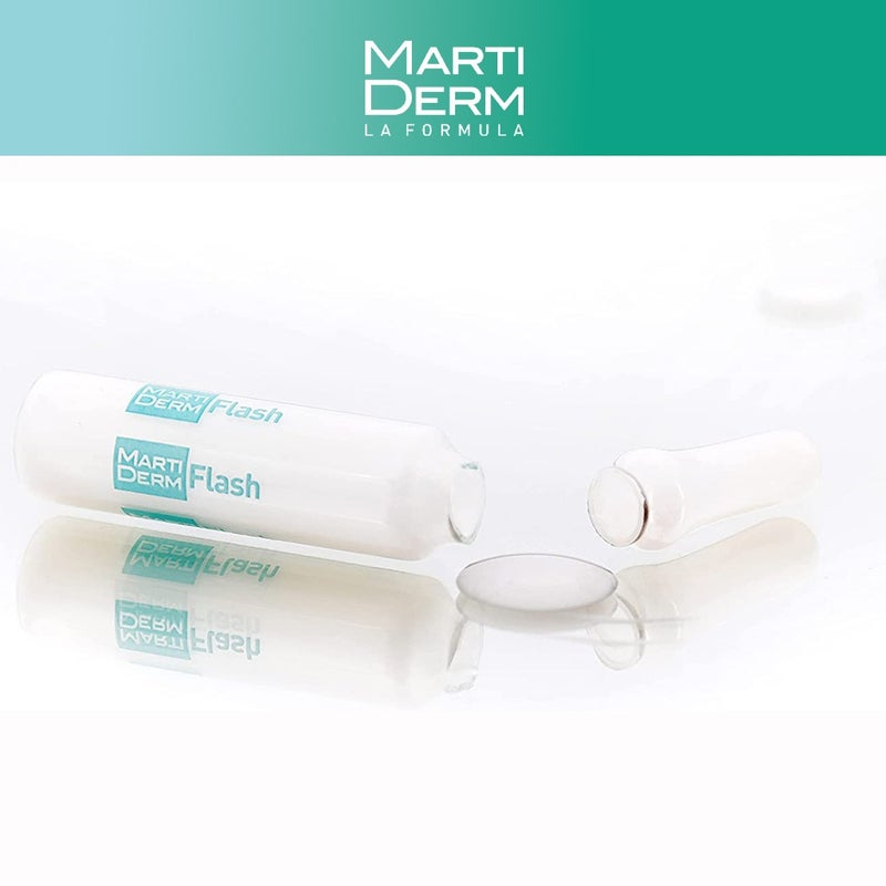 Marti Derm The Originals Flash Ampoules With Immediate Anti-fatigue & Skin Illuminating effect 5 × 2ml