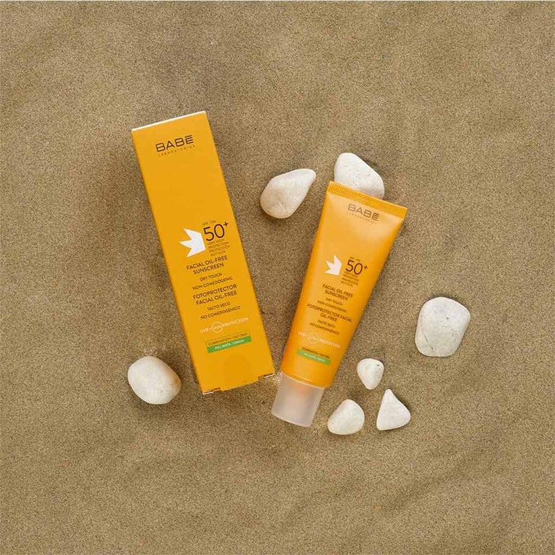 Babe Fotoprotector Facial Oil Free Dry Touch Sunscreen Gel SPF 50+, 50ml