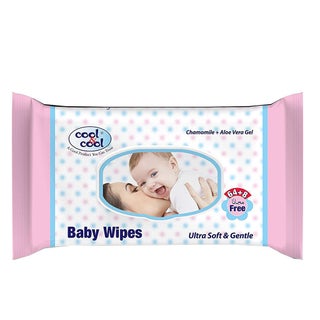 Cool & Cool Baby Wipes 64's + 8's PROMO PACK