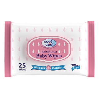 Cool & Cool Baby Wipes, Pack of 25's