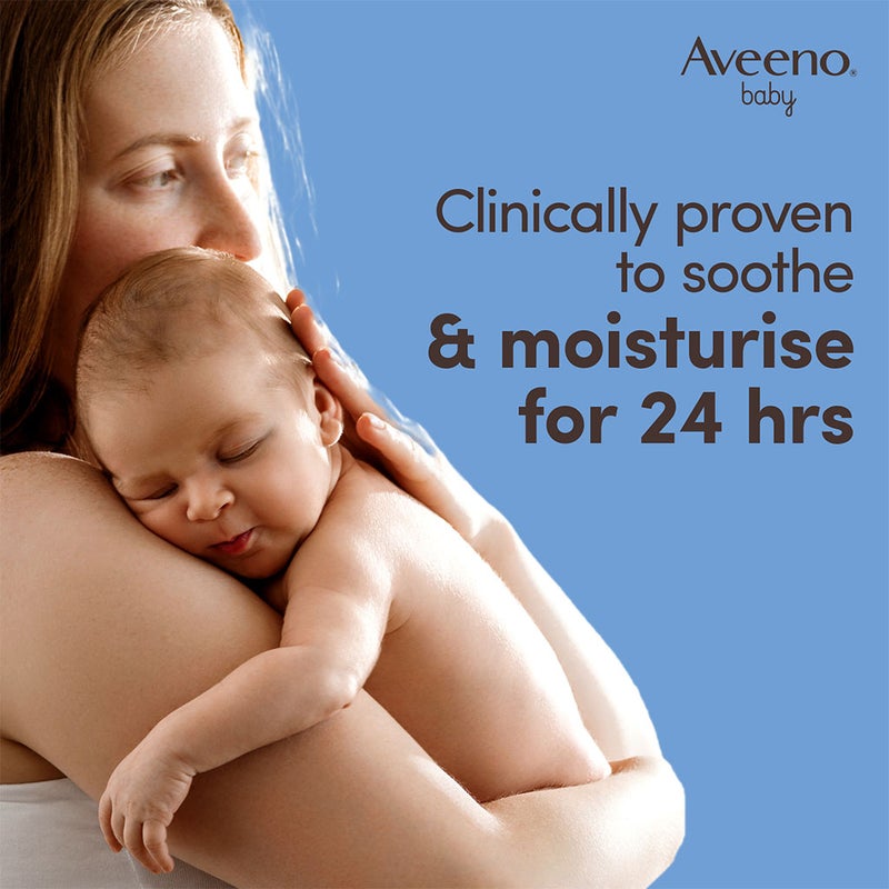 Aveeno Baby Soothing Relief Emollient Cream For Dry, Sensitive Skin 150ml