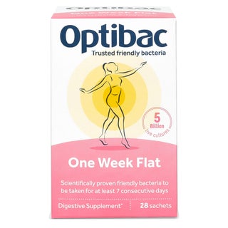 Optibac One Week Flat Probiotics Sachets 28's