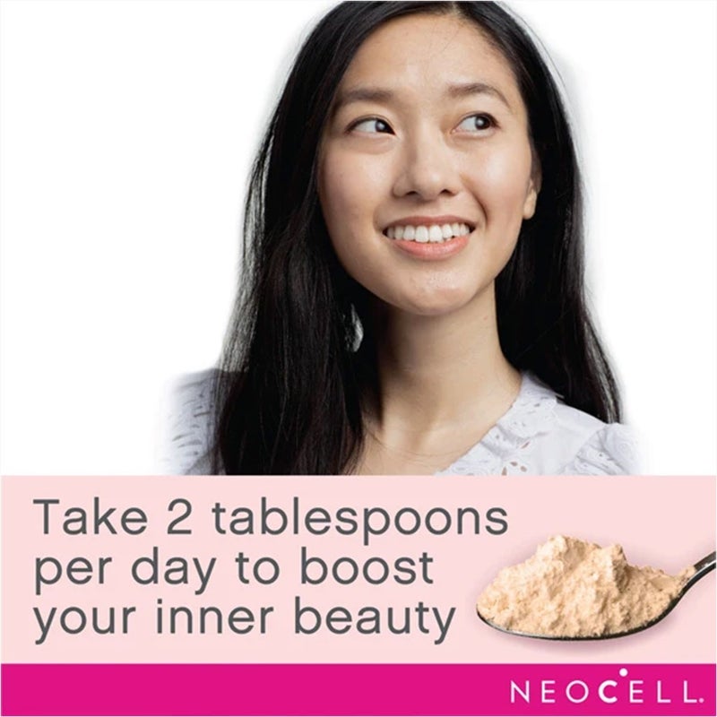 NeoCell Rise & Renew 3 In 1 Collagen Powder Blood Orange Apricot Flavor 264g