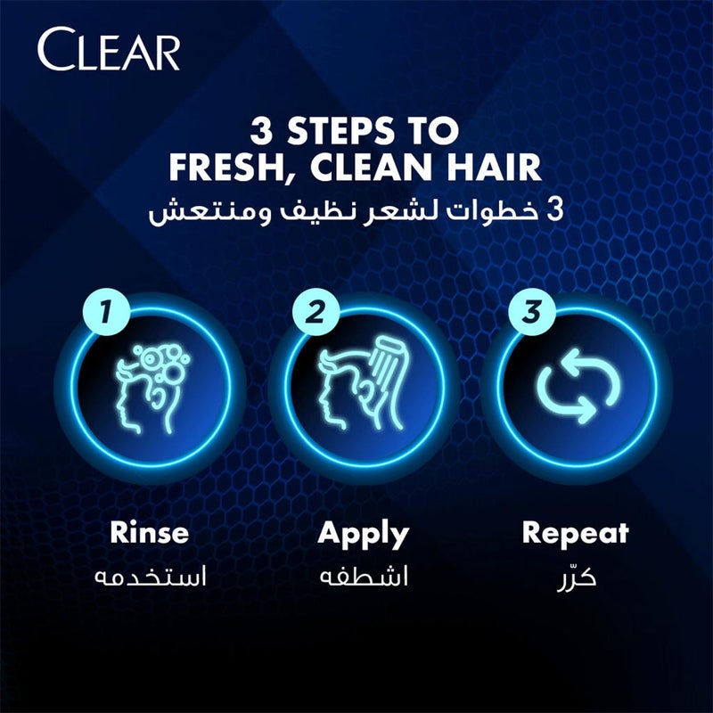Clear Men Style Express Anti-Dandruff 2-In-1 Shampoo + Conditioner 200ml