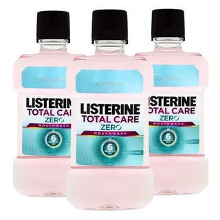 Listerine Total Care Zero 6-in-1 Alcohol Free Mouthwash 250ml 2+1 PROMO PACK