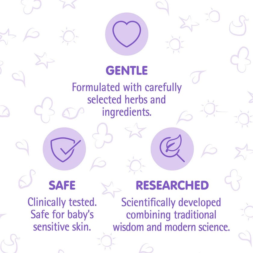 Himalaya Nourishing 2 In 1 Baby Shampoo & Conditioner With Olive & Almond Oil 800ml