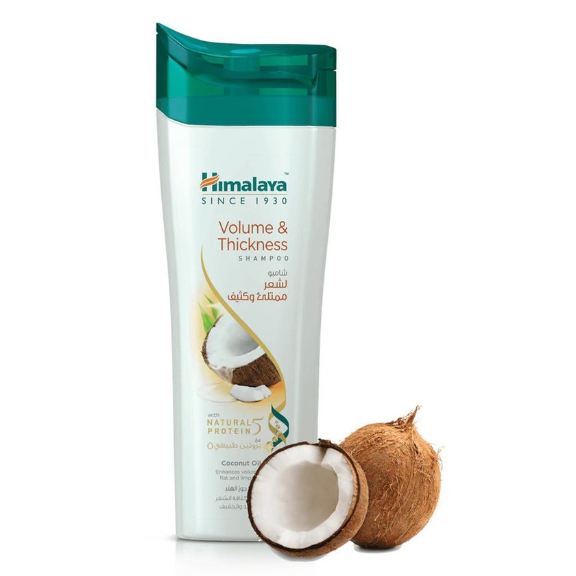 Himalaya Volume & Thickness Shampoo With Coconut Oil 400ml, Pack of 2