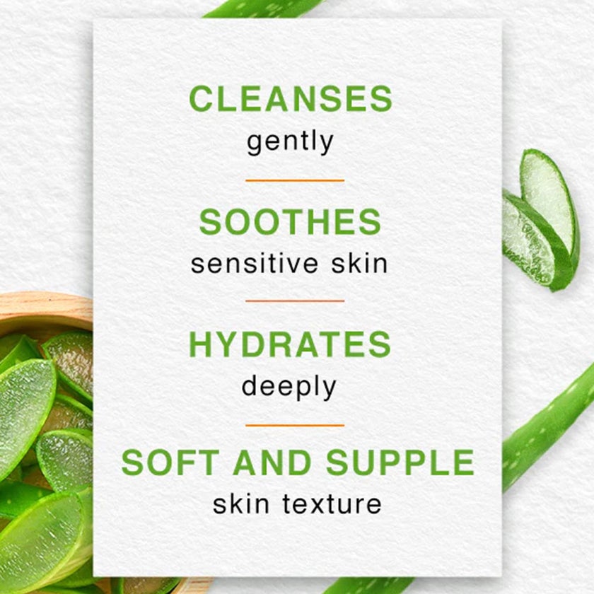 Himalaya Aloe Vera Moisturizing Face Wash 150ml, Pack of 2
