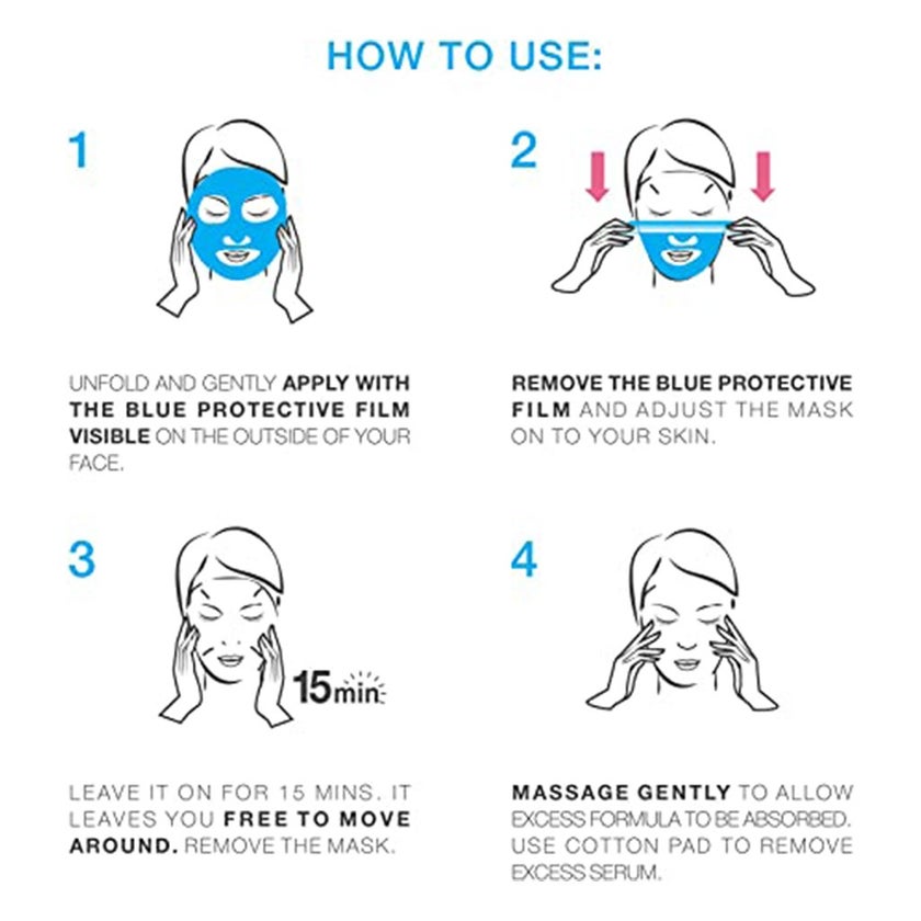 Garnier SkinActive Hydra Bomb Ultra Hydrating and Rejuvenating Facial Tissue Mask with Pomegranate Extract For Normal To Dehydrated Skin 32g