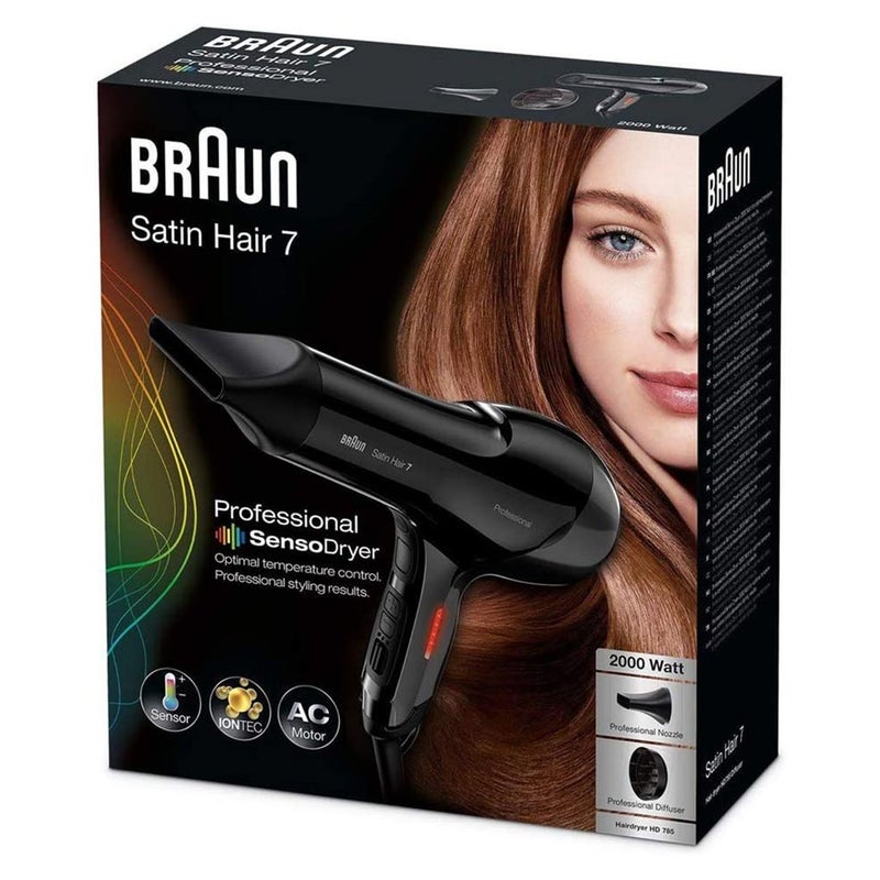 Braun Satin Hair 7 Professional 2000W Hair Dryer HD785