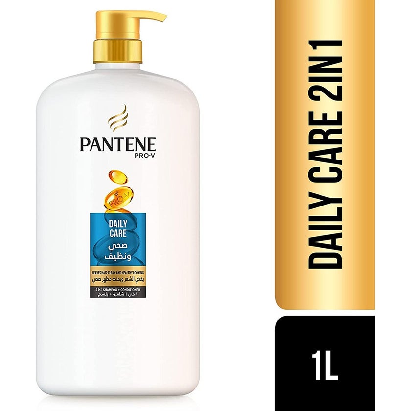 Pantene Pro-V Daily Care 2-In-One Shampoo + Conditioner 1L