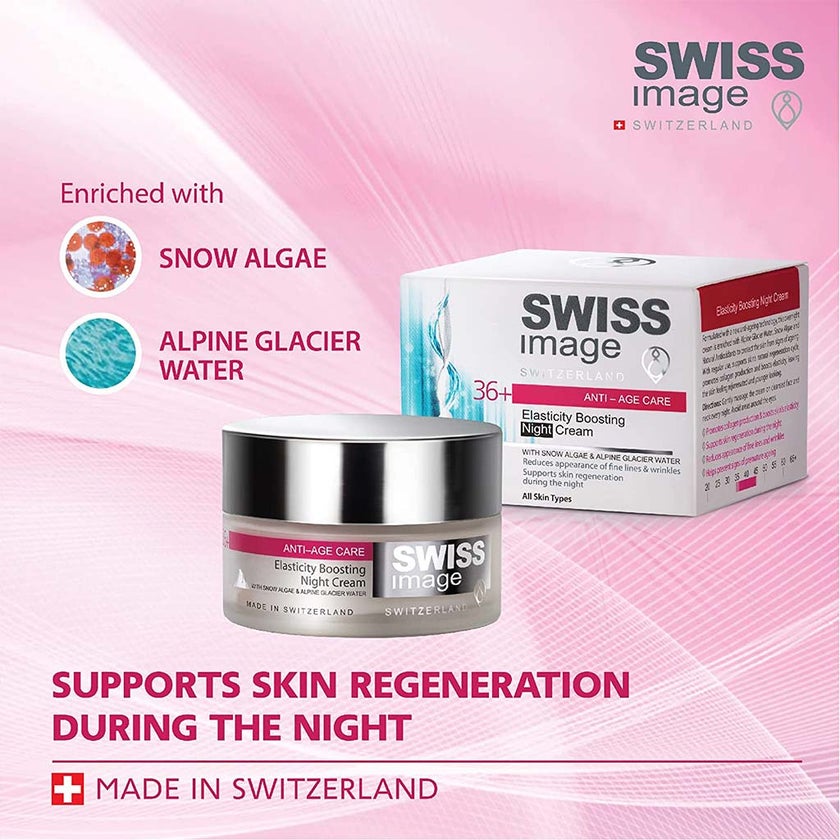 Swiss Image Anti-Age Care 36+ Elasticity Boosting Night Cream 50ml