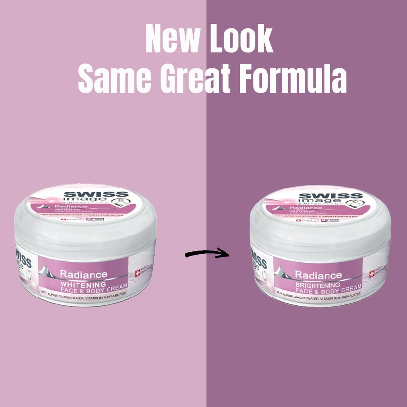 Swiss Image Radiance Brightening Face & Body Cream 200ml