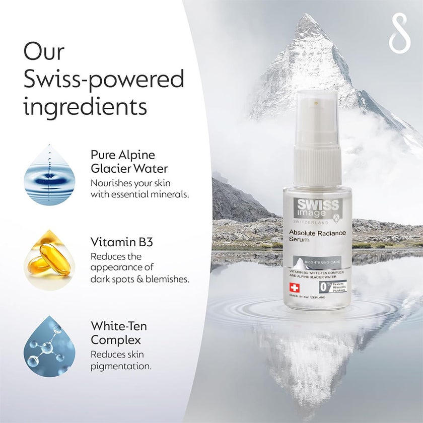 Swiss Image Brightening Care Absolute Radiance Brightening Face Serum For All Skin Types 30ml