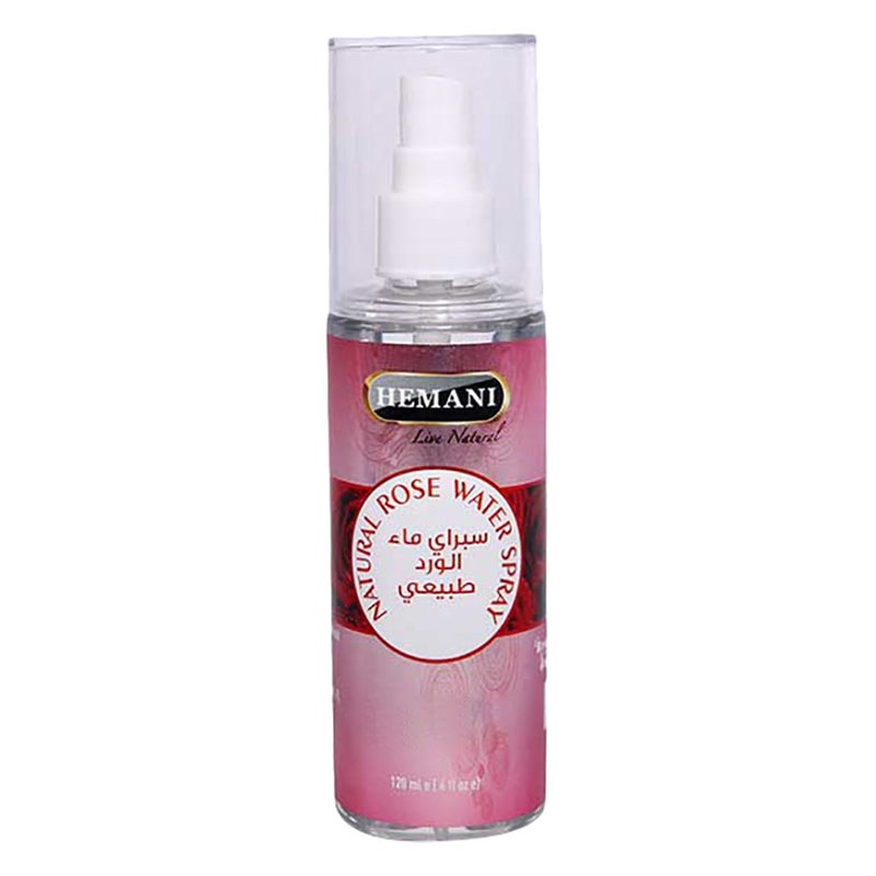 Hemani Natural Rose Water Spray 120ml