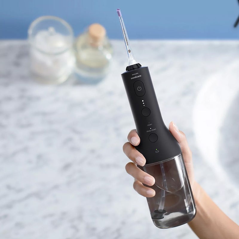 Philips Sonicare Cordless Power Flosser 3000, Black HX3806/33