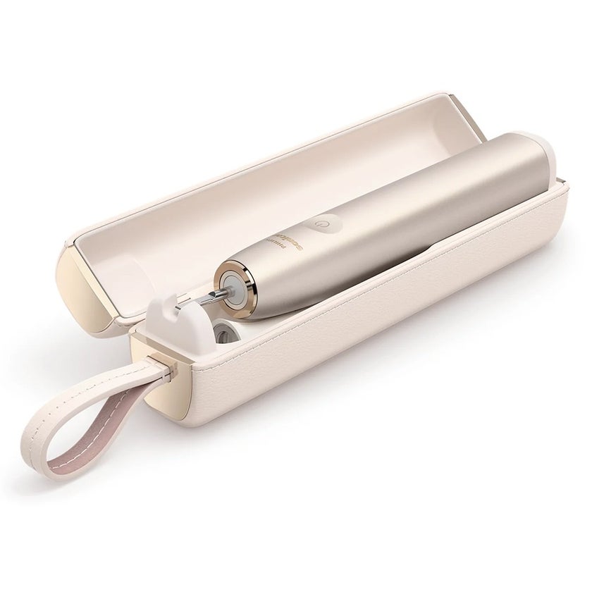 Philips Sonicare 9900 Prestige Rechargeable Electric Power Toothbrush With SenseIQ & AI-Powered Sonicare App, Colour Champagne - HX9992/21, Certified UAE 3 Pin