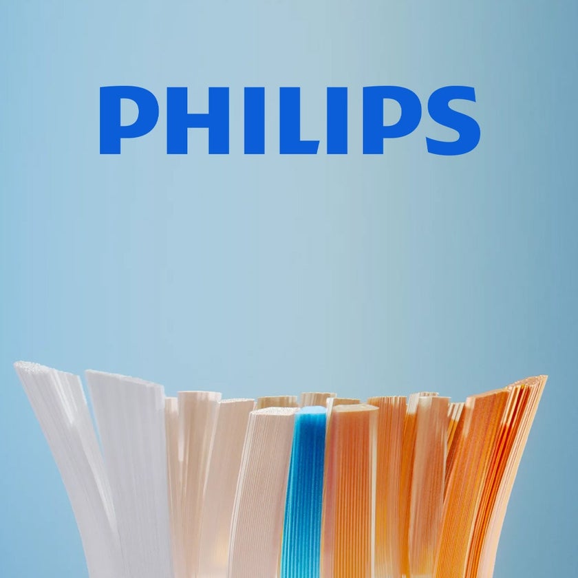 Philips Sonicare A3 Premium All-In-One Standard sonic toothbrush heads, White Brush Heads HX9092/67, Pack of 2's