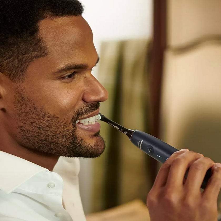 Philips Sonicare A3 Premium All-In-One Standard sonic toothbrush heads, Black Brush Heads HX9092/96, Pack of 2's