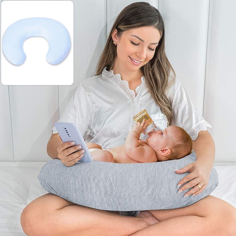 Orthia Baby Breast Feeding Pillow, Light Blue 2401836