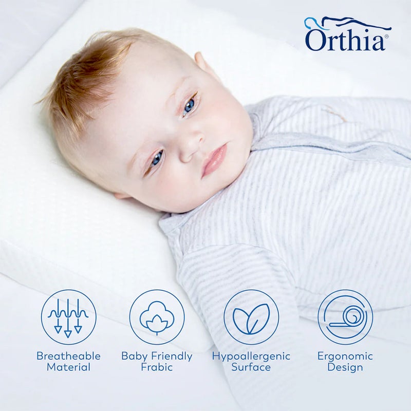 Orthia Baby Anti-Reflux Pillow, Pack of 1's