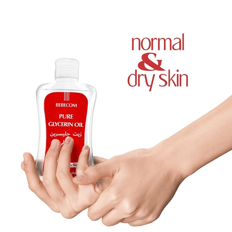 Bebecom Pure Glycerin Moisturizing Oil For Normal & Dry Skin 100ml