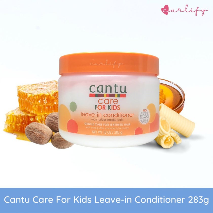 Cantu Care For Kids Paraben & Sulfate-free Leave-In Conditioner 283g