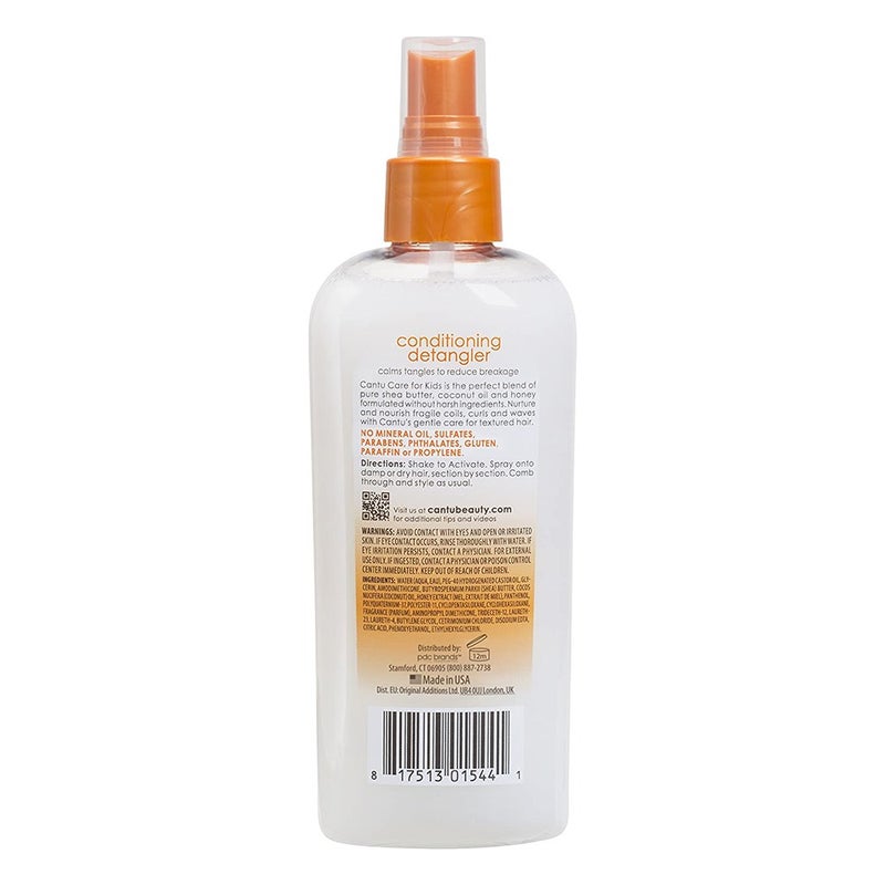 Cantu Care For Kids Paraben & Sulfate-free Conditioning Detangler Spray 177ml