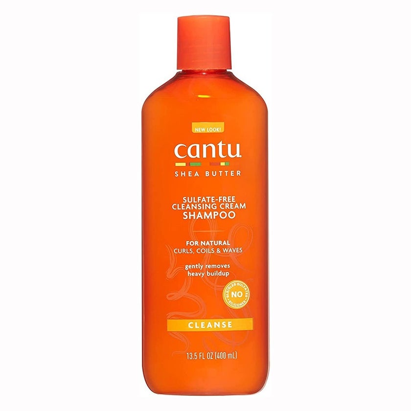 Cantu Natural Hair Sulfate Free Cleansing Cream Shampoo With Shea Butter 400ml