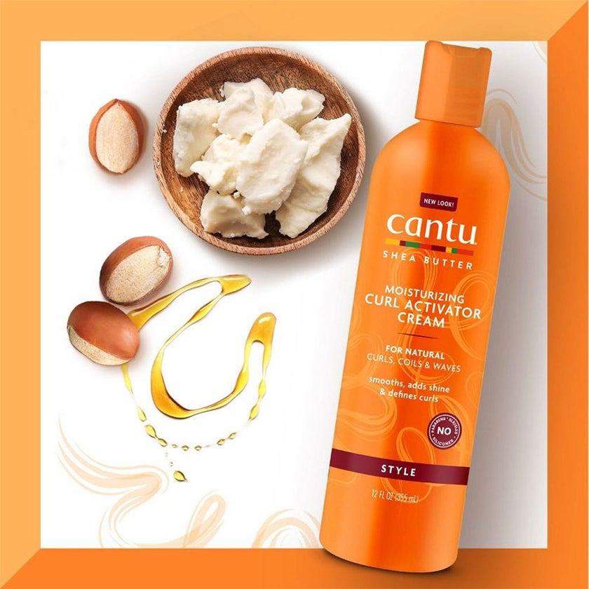 Cantu Natural Hair Moisturizing Curl Activator Cream With Shea Butter 355ml