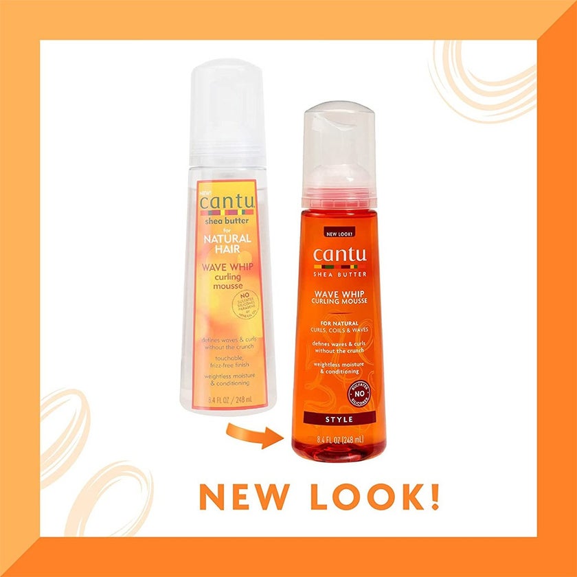 Cantu Natural Hair Shea Butter Wave Whip Curling Mousse 248ml
