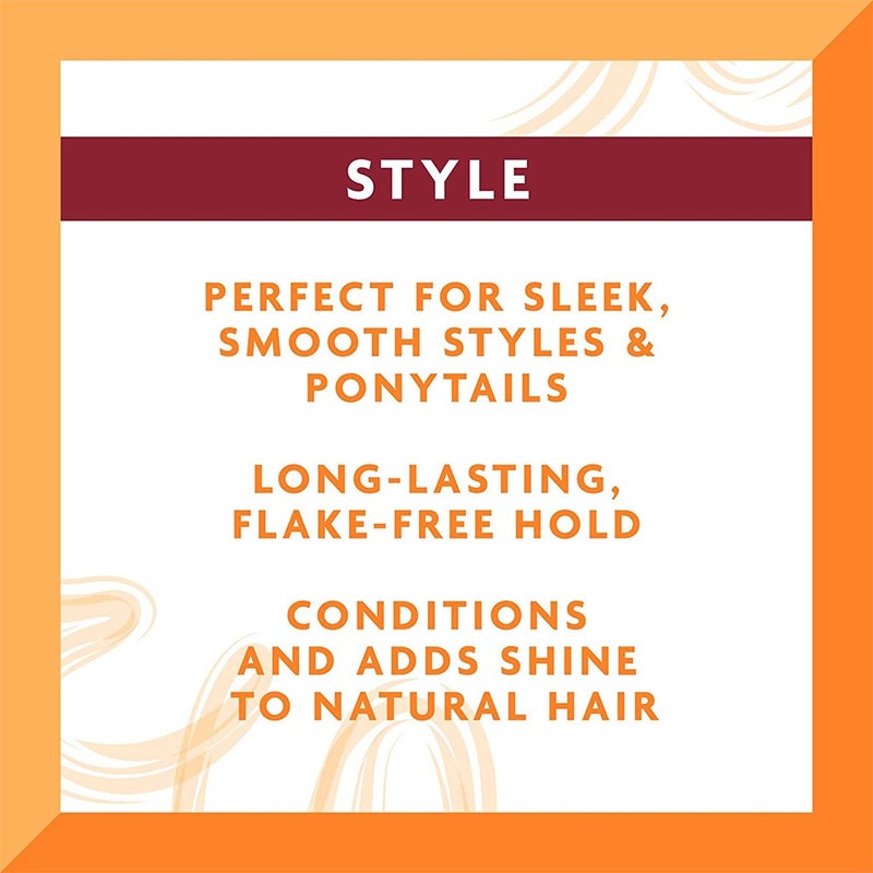 Cantu Natural Hair Extra Hold Edge Stay Hair Gel With Shea Butter 64g