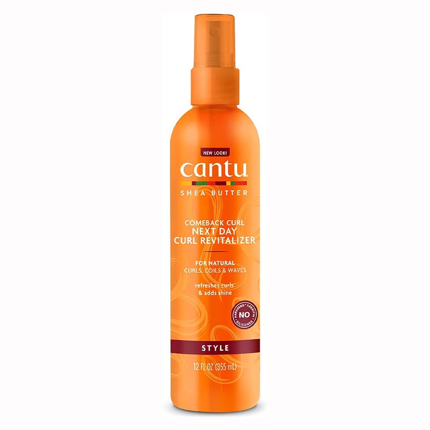 Cantu Natural Hair Comeback Curl Next Day Curl Revitalizer With Shea Butter 355ml
